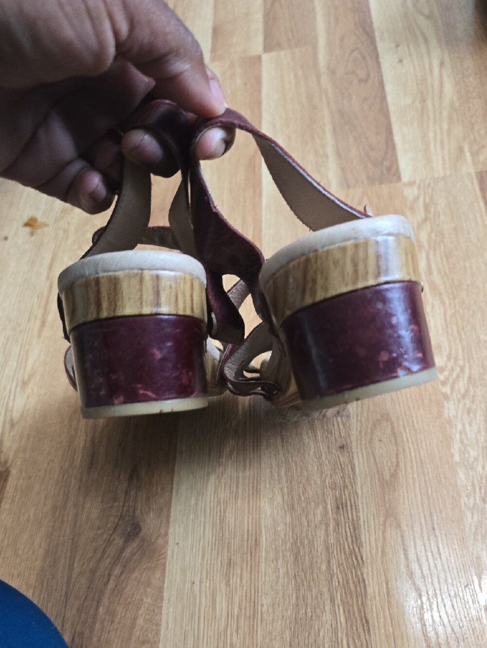 Dansko Women's Bordeaux Leather Strappy Sandals - Picture 3 of 5